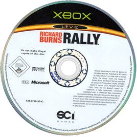 Richard Burns Rally - Disc Image