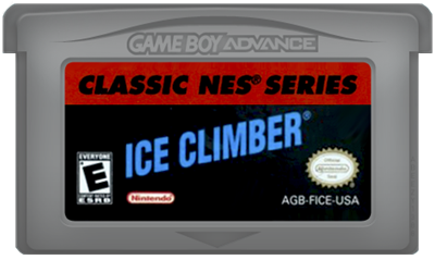 Classic NES Series: Ice Climber - Fanart - Cart - Front Image