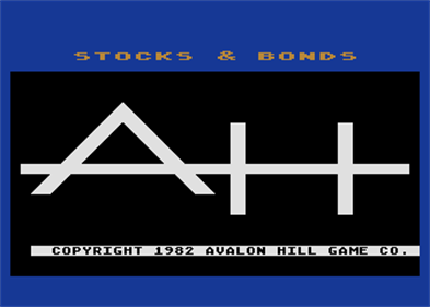 Computer Stocks & Bonds - Screenshot - Game Title Image