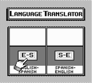 Berlitz Spanish Translator - Screenshot - Game Select Image