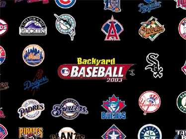Backyard Baseball 2003 - Screenshot - Game Title Image