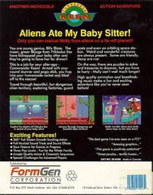 Commander Keen: Aliens Ate My Babysitter! - Box - Back Image