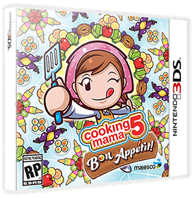 Cooking Mama 5: Bon Appétit! - Box - 3D Image