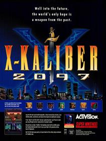 X-Kaliber 2097 - Advertisement Flyer - Front Image