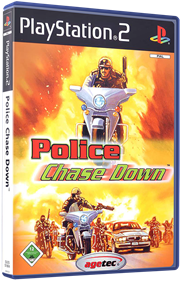 Police Chase Down - Box - 3D Image