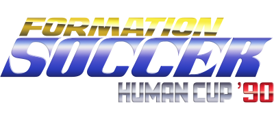 Formation Soccer: Human Cup '90 - Clear Logo Image