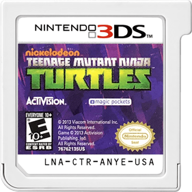 Nickelodeon Teenage Mutant Ninja Turtles - Fanart - Cart - Front Image