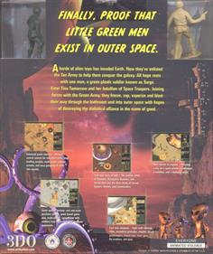 Army Men: Toys in Space - Box - Back Image