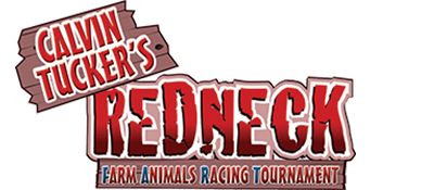 Calvin Tucker's Redneck: Farm Animal Racing Tournament - Clear Logo Image