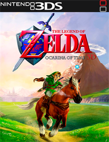 The Legend of Zelda: Ocarina of Time 3D - Fanart - Box - Front Image