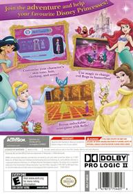 Disney Princess: Enchanted Journey - Box - Back Image