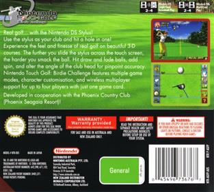 True Swing Golf - Box - Back Image