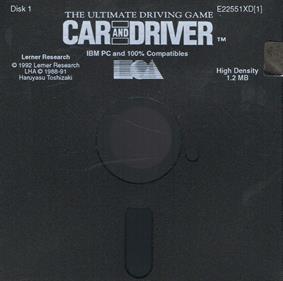 Car and Driver - Disc Image