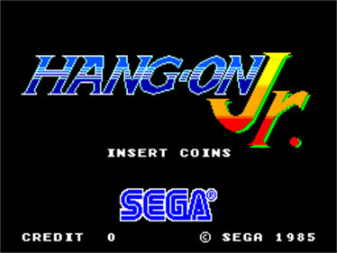 Hang-On Jr. - Screenshot - Game Title Image