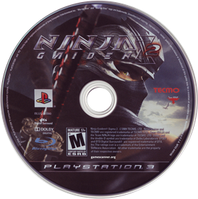 Ninja Gaiden Sigma 2 - Disc Image