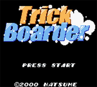 Trick Boarder - Screenshot - Game Title Image