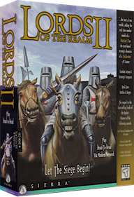 Lords of the Realm II - Box - 3D Image