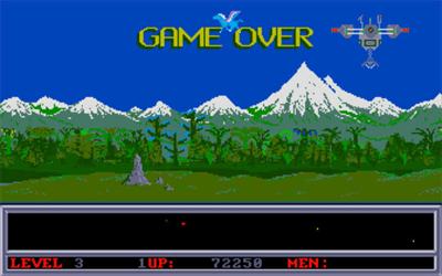 Space Ranger - Screenshot - Game Over Image