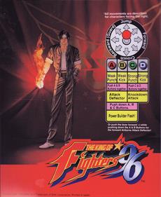 The King of Fighters '96 - Arcade - Controls Information Image