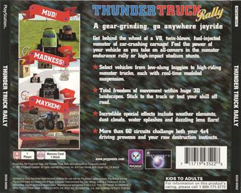 Thunder Truck Rally - Box - Back Image