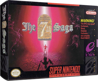 The 7th Saga - Box - 3D Image
