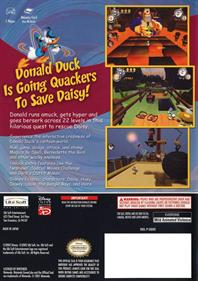 Donald Duck: Goin' Quackers - Box - Back Image