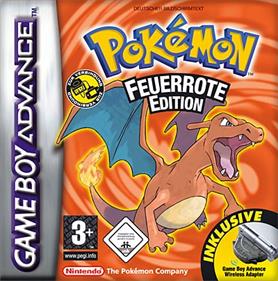 Pokémon FireRed Version - Box - Front Image