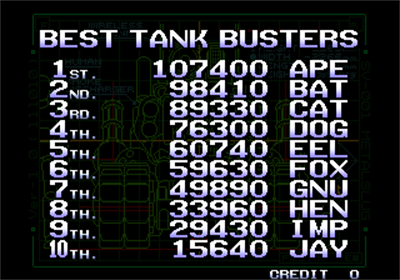 Metal Slug X - Screenshot - High Scores Image