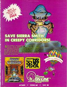 Creepy Corridors - Advertisement Flyer - Front Image