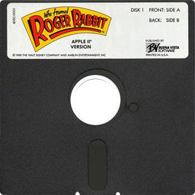 Who Framed Roger Rabbit - Disc Image