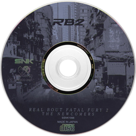 RB2: The Newcomers: Real Bout Fatal Fury 2 - Disc Image