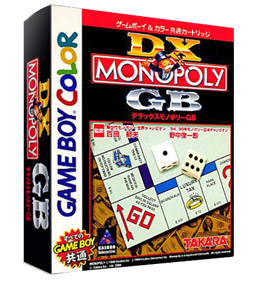 DX Monopoly GB - Box - 3D Image