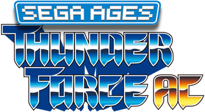 SEGA AGES Thunder Force AC - Clear Logo Image