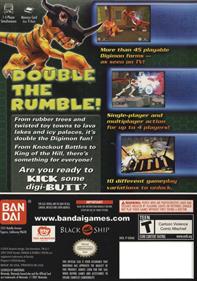 Digimon Rumble Arena 2 - Box - Back Image