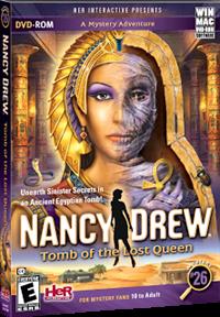Nancy Drew: Tomb of the Lost Queen - Box - 3D