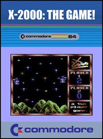 X-2000: The Game! - Fanart - Box - Front Image