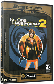 No One Lives Forever 2: A Spy in H.A.R.M.'s Way - Box - 3D Image