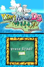 Yoshi's Island DS - Screenshot - Game Title Image