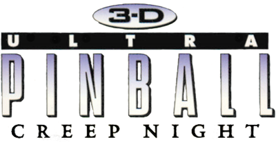 3-D Ultra Pinball: Creep Night - Clear Logo Image