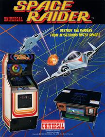 Space Raider - Advertisement Flyer - Front Image