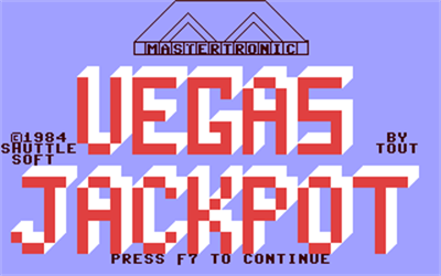 Vegas Jackpot - Screenshot - Game Title Image