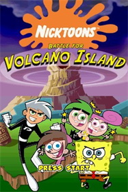 Nicktoons Battle for Volcano Island - Screenshot - Game Title Image