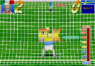 Hat Trick Hero '94 - Screenshot - Gameplay Image