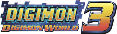 Digimon World 3 - Clear Logo Image