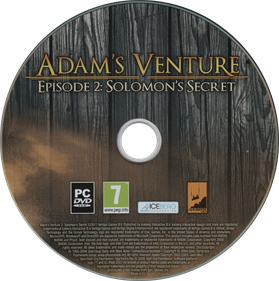 Adam's Venture Episode 2: Solomon's Secret - Disc Image