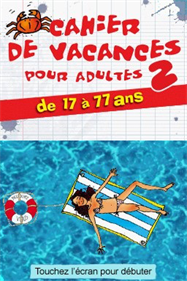 Cahier de Vacances pour Adultes 2 - Screenshot - Game Title Image