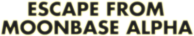 Escape from Moonbase Alpha - Clear Logo Image