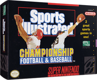 Sports Illustrated: Championship Football & Baseball - Box - 3D Image