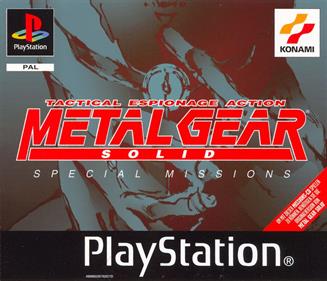 Metal Gear Solid: VR Missions - Box - Front Image