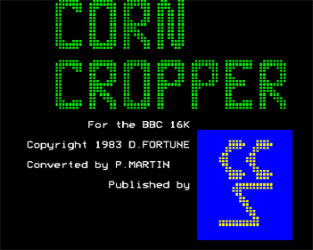 Corn Cropper - Screenshot - Game Title Image